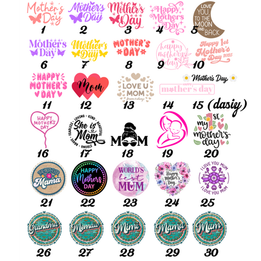 Mothers Day Stickers