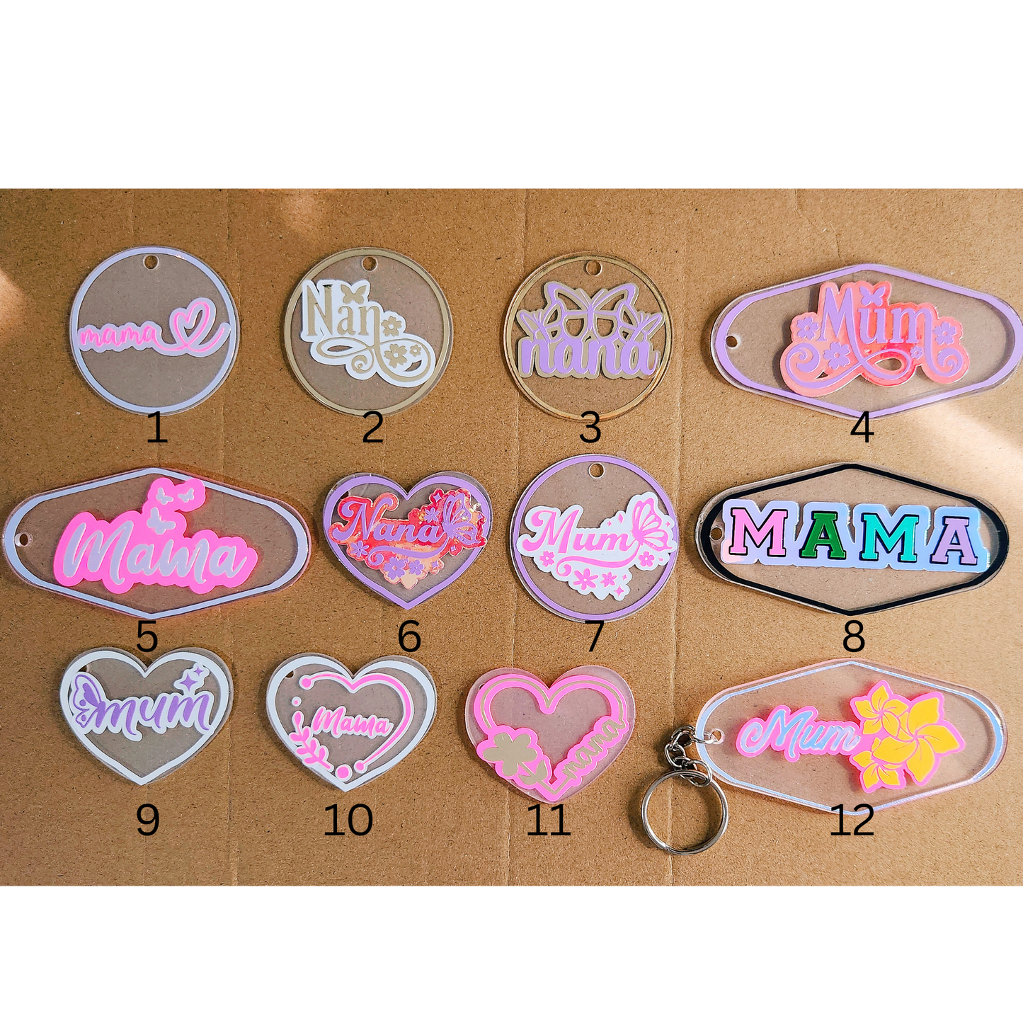 Mother's Day Key Chains