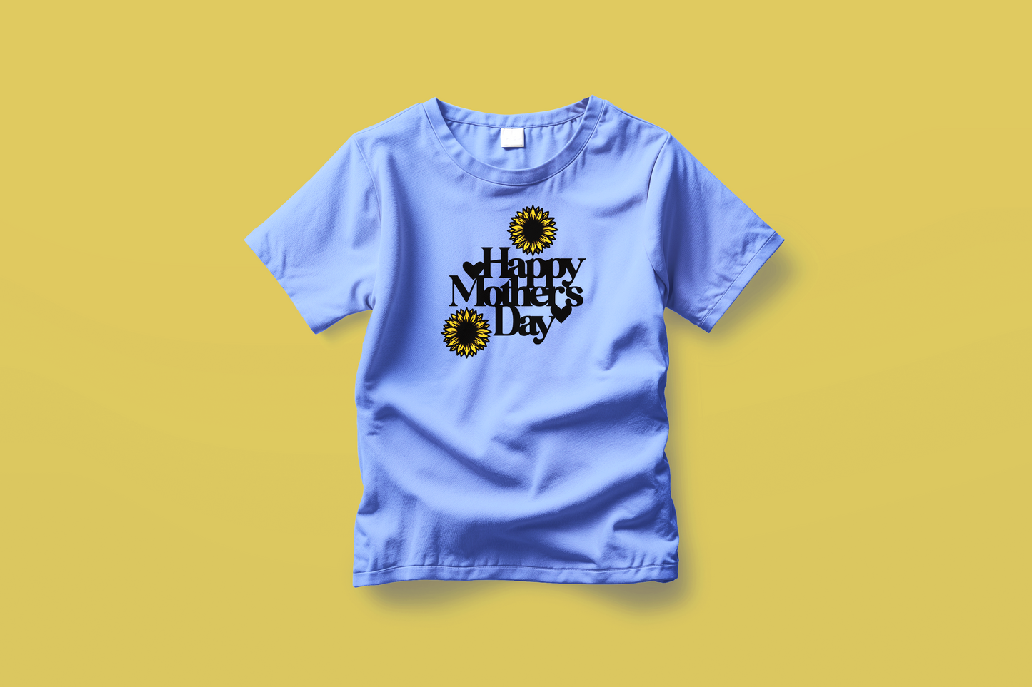 Mother's Day Sun Flower Iron On Transfer For Shirts and Jumpers