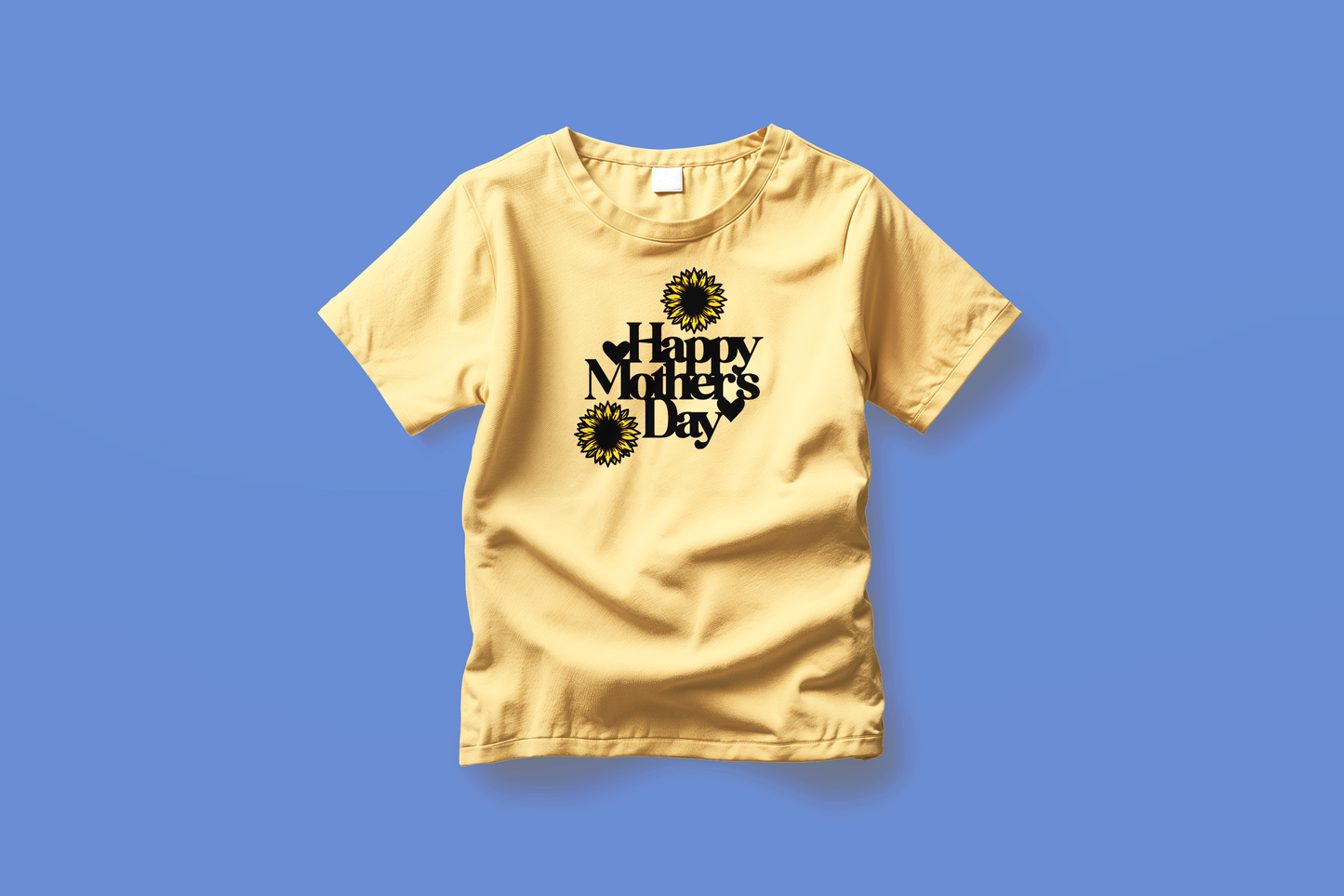 Mother's Day Sun Flower Iron On Transfer For Shirts and Jumpers