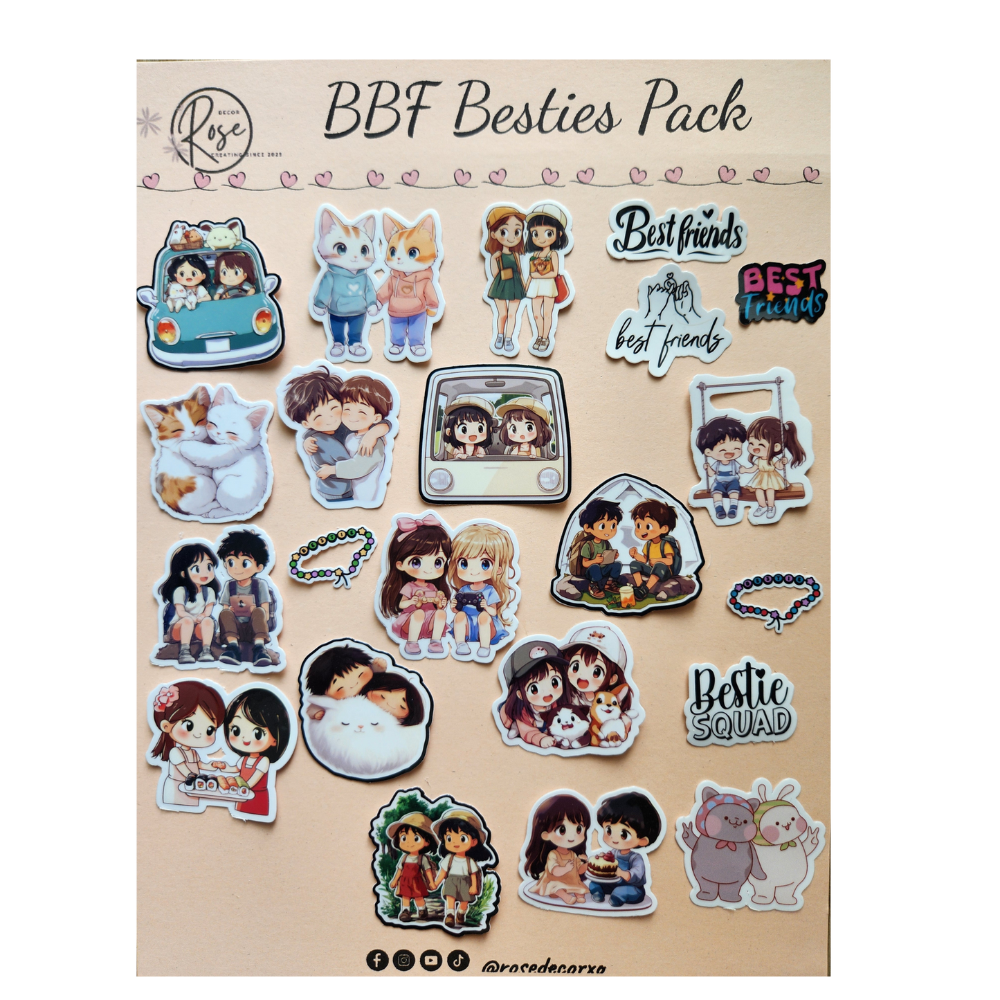 Best Friend Sticker PACK